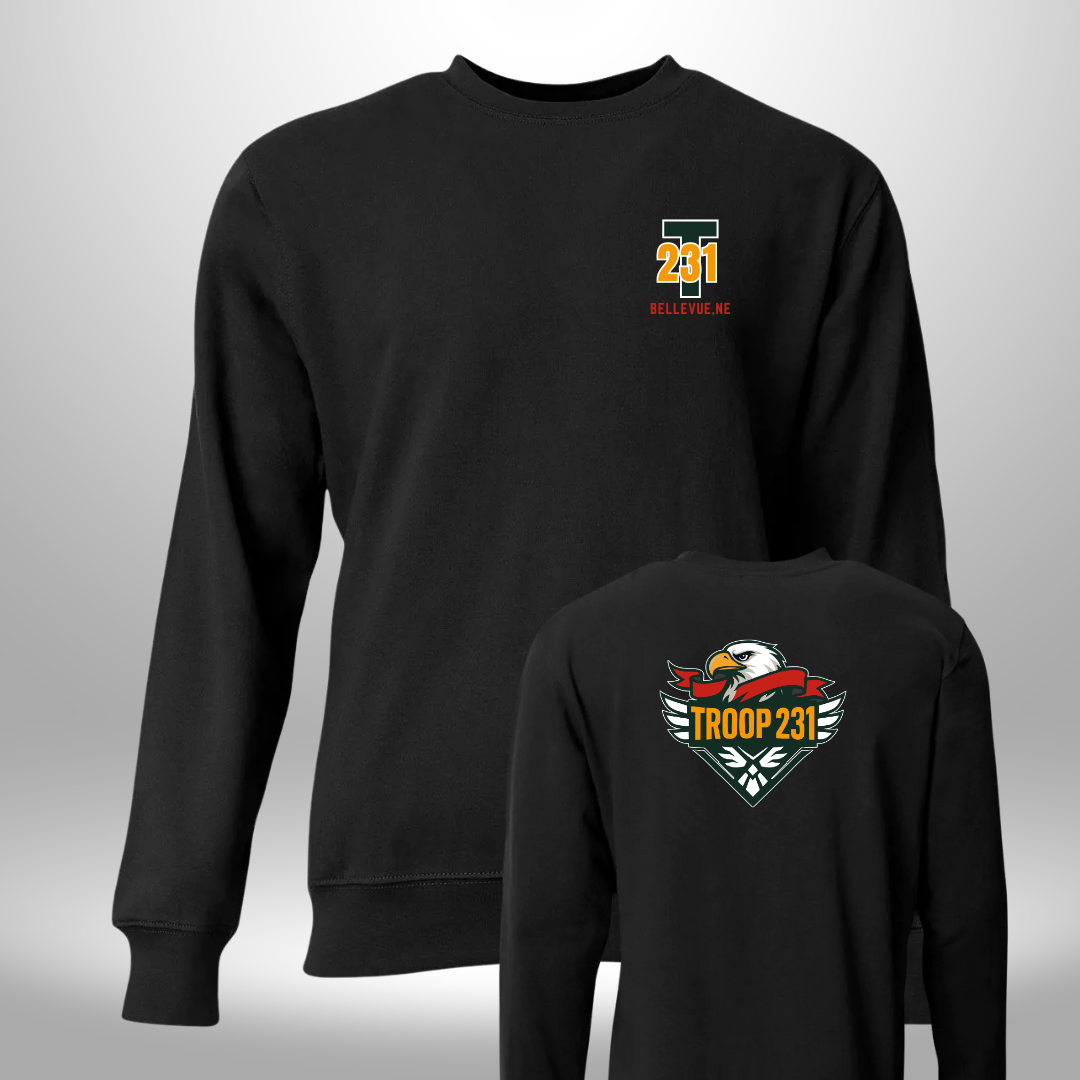 TROOP 231 Crew Neck Sweatshirt