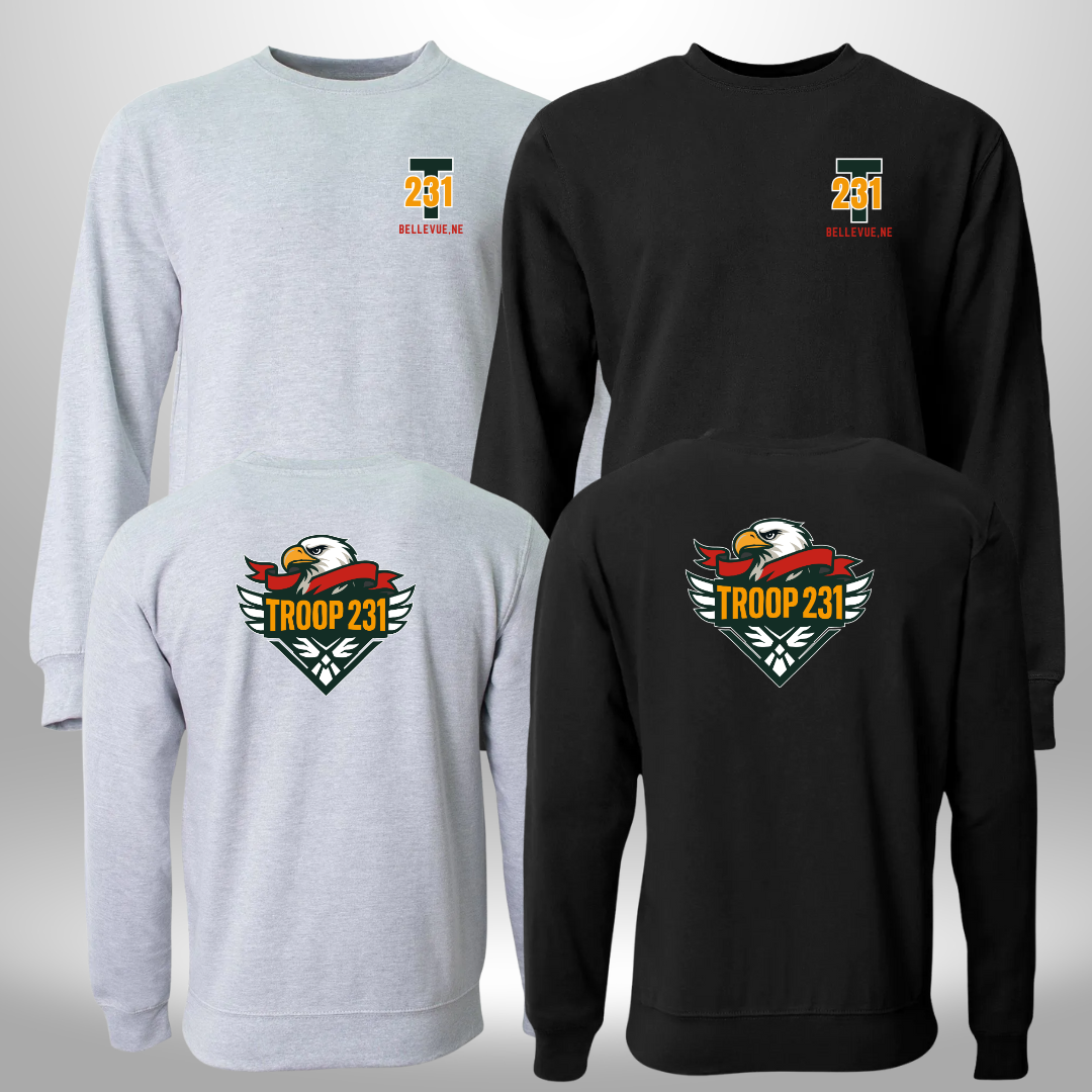 TROOP 231 Crew Neck Sweatshirt