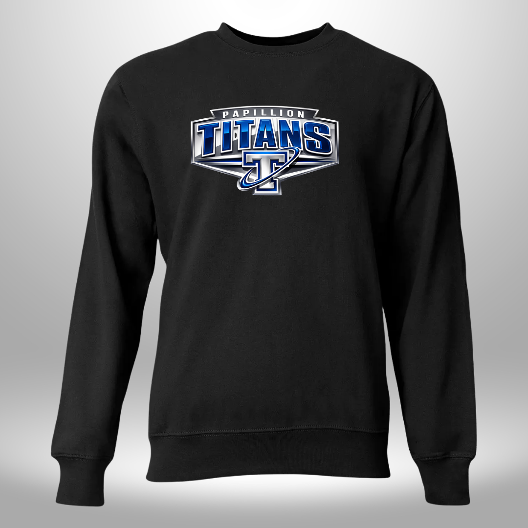 PAPILLION TITANS T-SHIRT, SWEATSHIRT, QTR ZIP, OR HOODIE