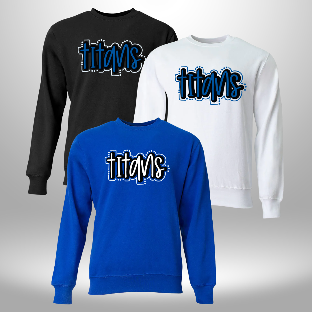 PAPILLION TITANS CUTE T-SHIRT, LONG SLEEVE T-SHIRT, SWEATSHIRT, OR HOODIE