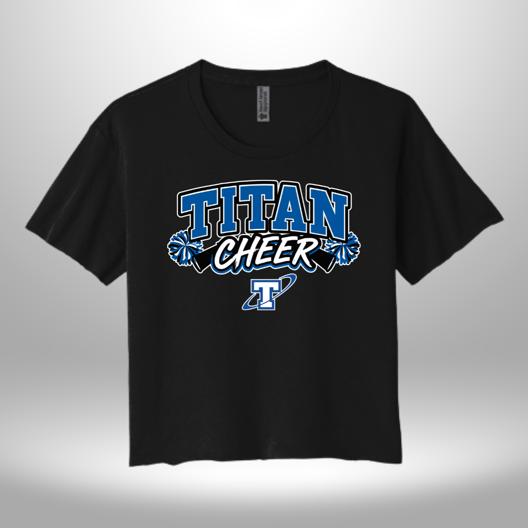 PAPILLION TITANS CHEER T-SHIRT, LONG SLEEVE T-SHIRT, SWEATSHIRT, OR HOODIE
