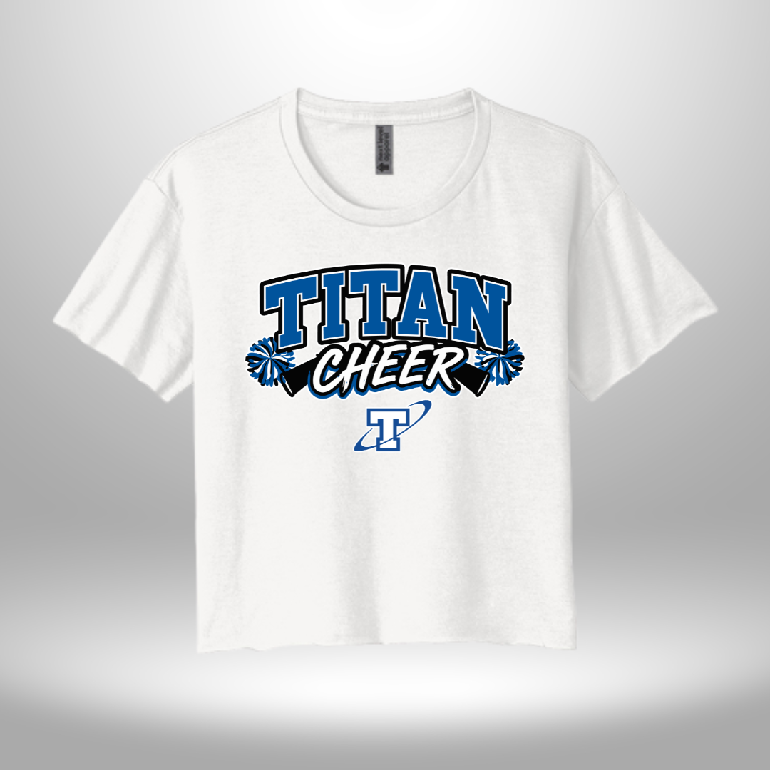 PAPILLION TITANS CHEER T-SHIRT, LONG SLEEVE T-SHIRT, SWEATSHIRT, OR HOODIE
