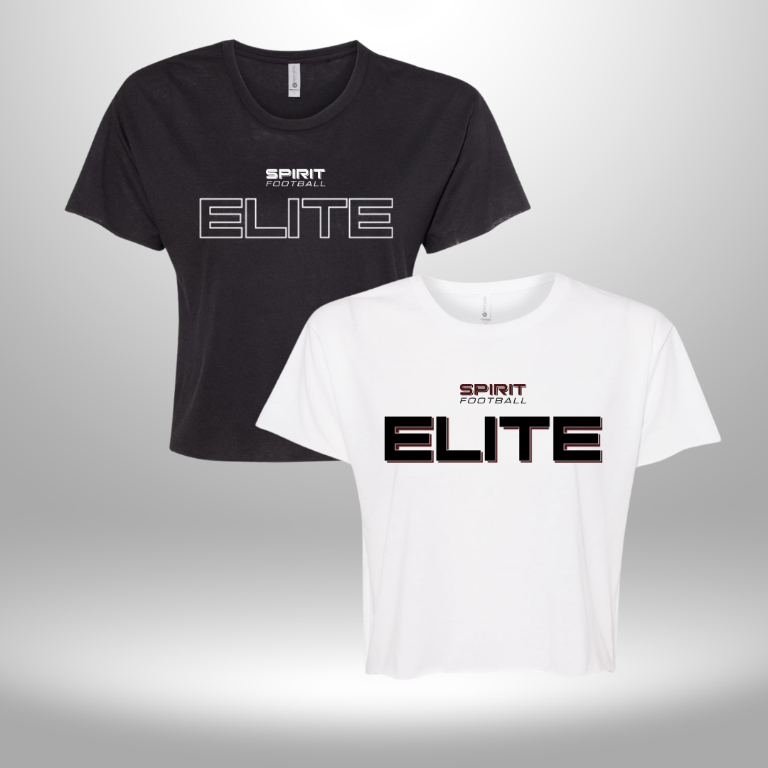Spirit Football Elite Women's Crop Tee