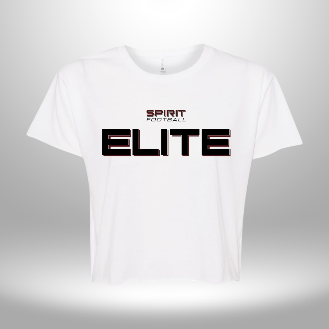 Spirit Football Elite Women's Crop Tee