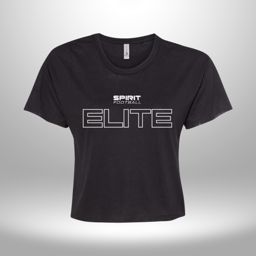 Spirit Football Elite Women's Crop Tee