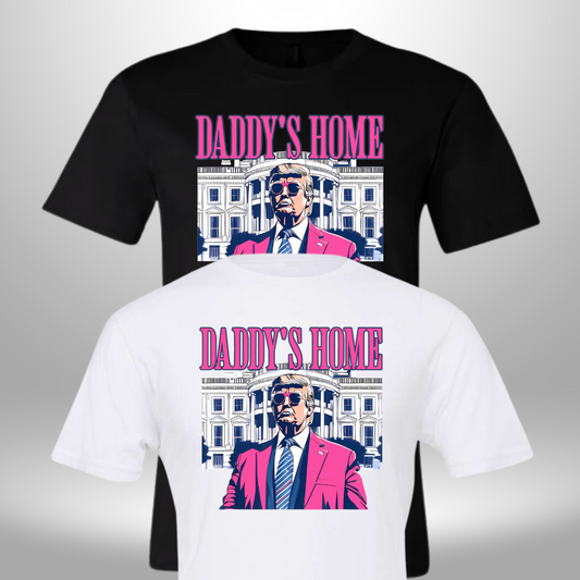 Donald Trump Daddy's Home Hot Pink T-Shirt