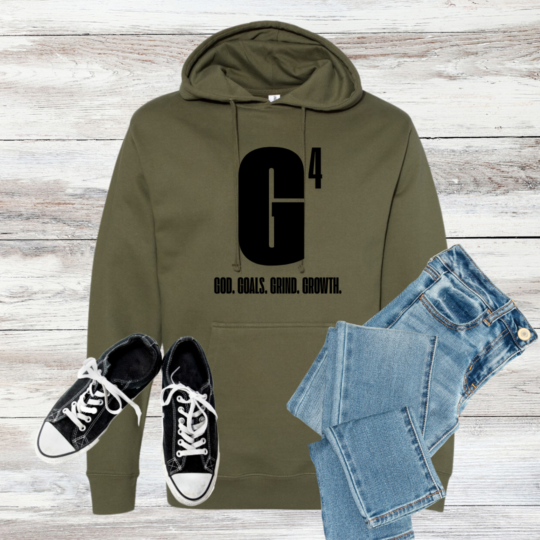 G4, God. Goals. Grind. Growth. Hoodie