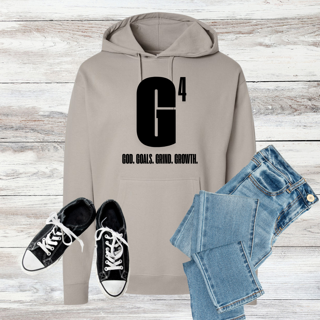 G4, God. Goals. Grind. Growth. Hoodie