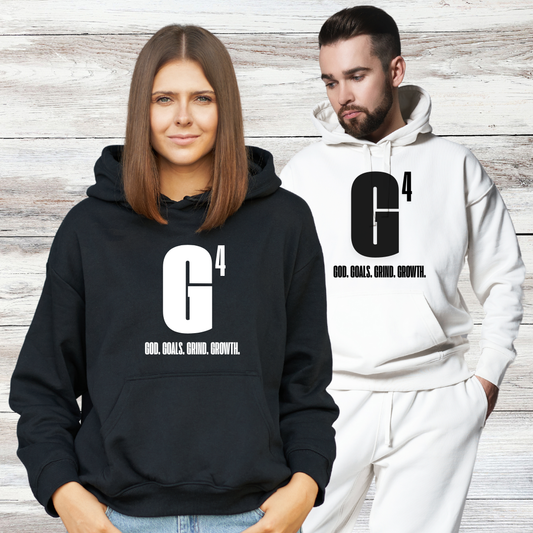 G4, God. Goals. Grind. Growth. Hoodie