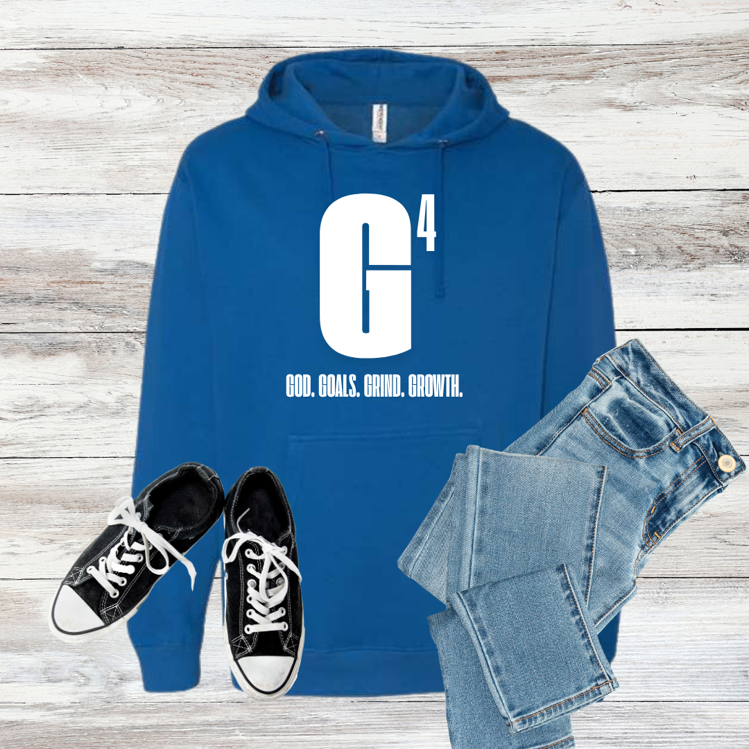 G4, God. Goals. Grind. Growth. Hoodie