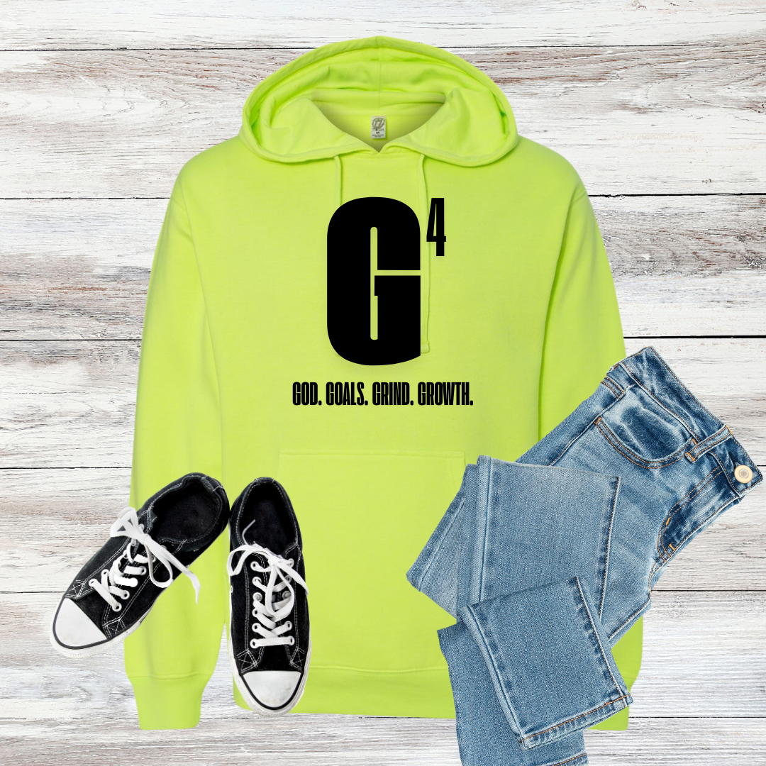 G4, God. Goals. Grind. Growth. Hoodie