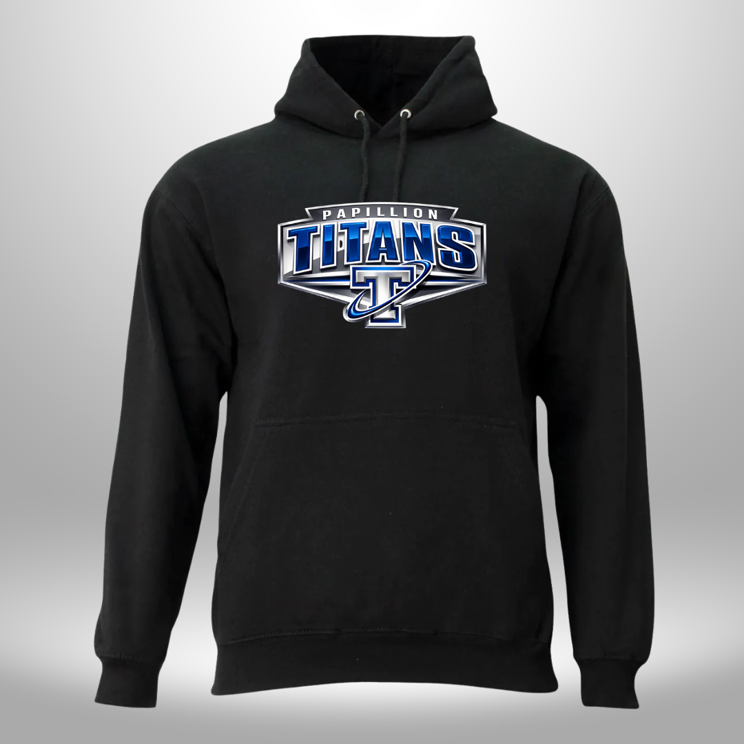 PAPILLION TITANS T-SHIRT, SWEATSHIRT, QTR ZIP, OR HOODIE