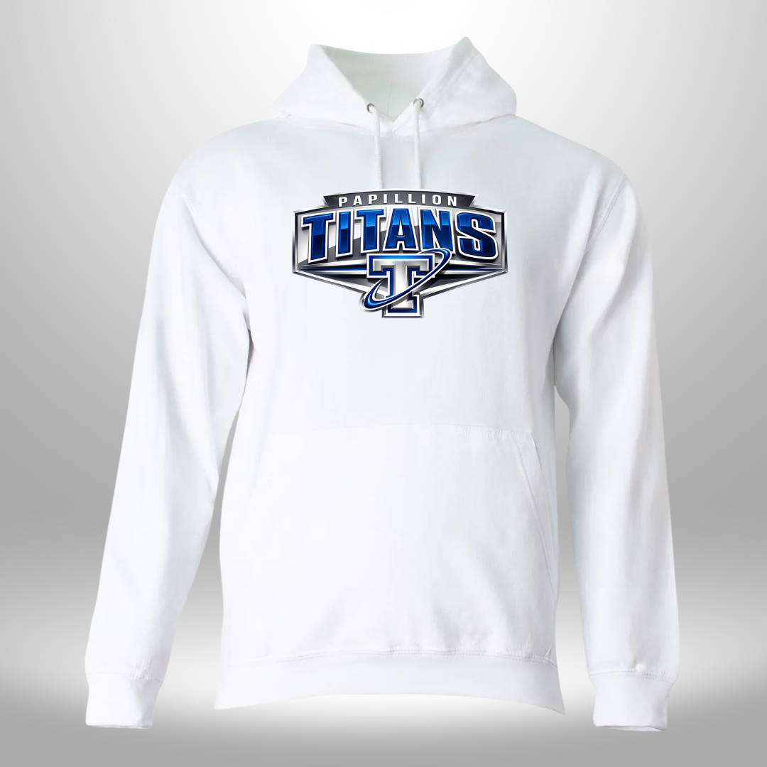 PAPILLION TITANS T-SHIRT, SWEATSHIRT, QTR ZIP, OR HOODIE
