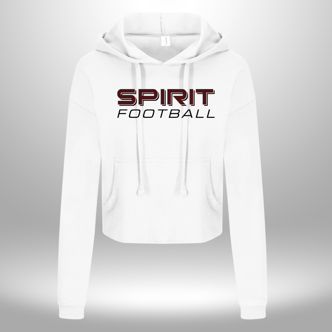 Spirit Football Women's Cropped Hoodie
