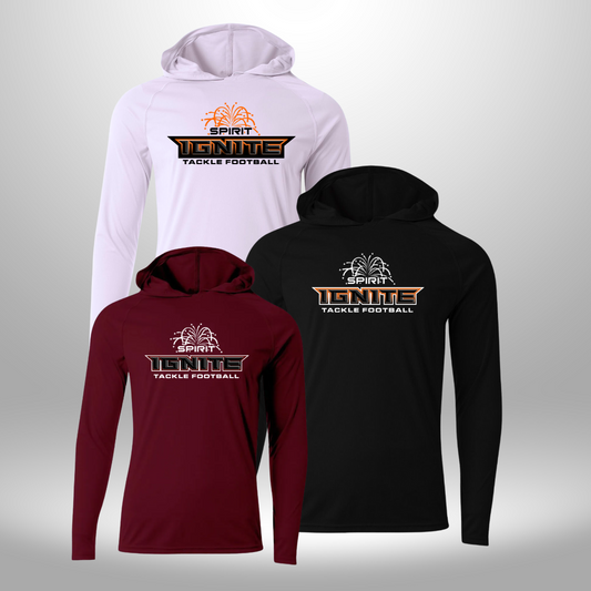 Spirit Football Ignite Performance Long Sleeve Hooded