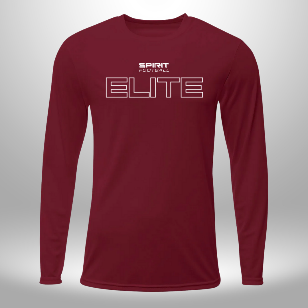Spirit Football Elite Long Sleeve Performance T-Shirt