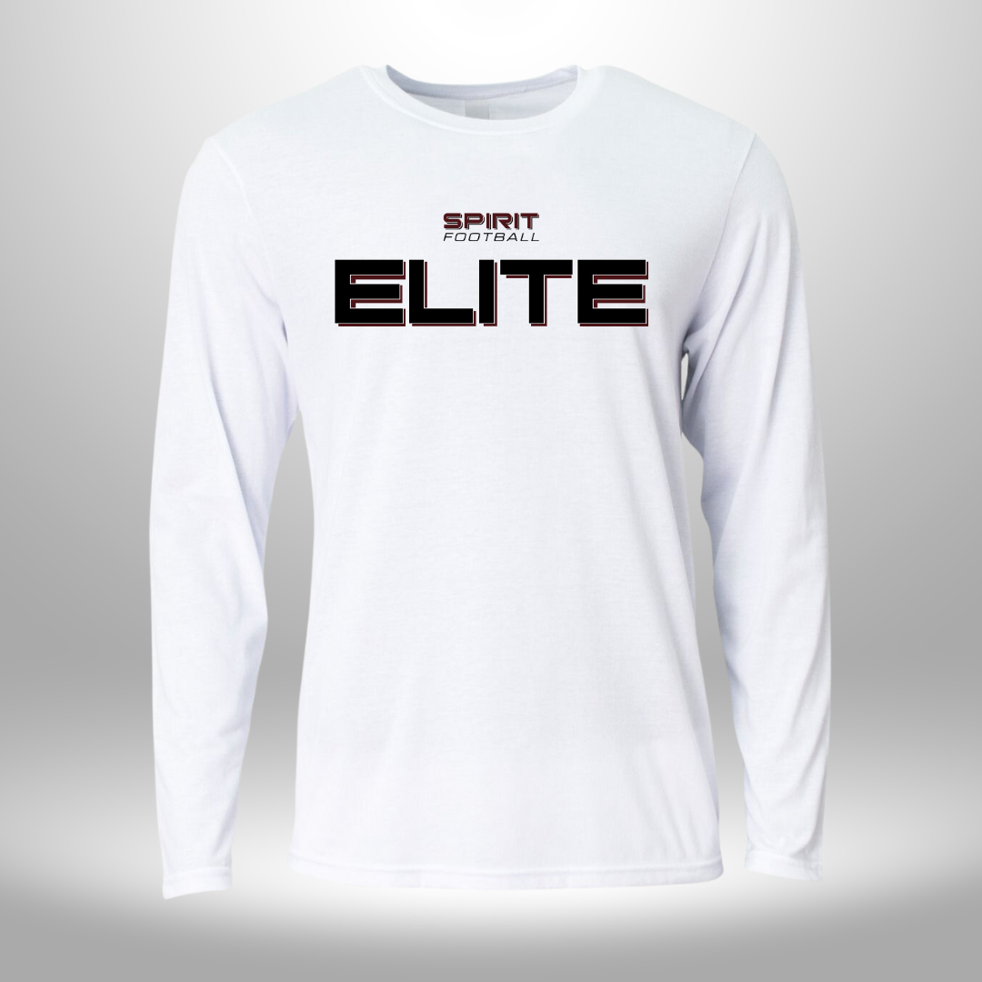 Spirit Football Elite Long Sleeve Performance T-Shirt