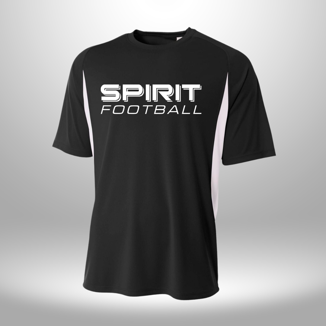 Spirit Football Performance Color Block T-Shirt
