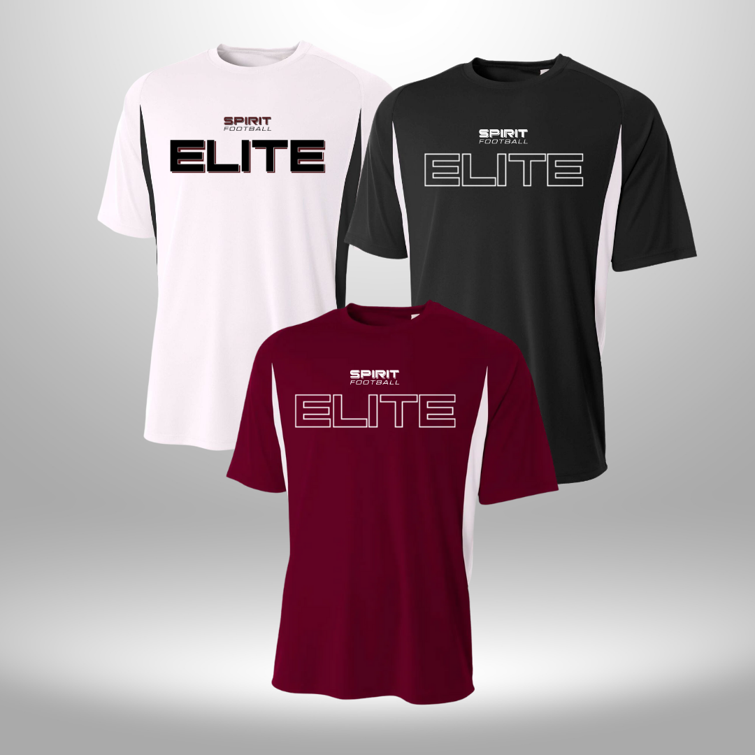 Spirit Football Elite Performance Color Block T-Shirt