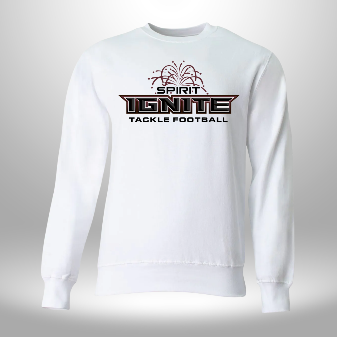 Spirit Football Ignite Crew Neck Sweatshirt