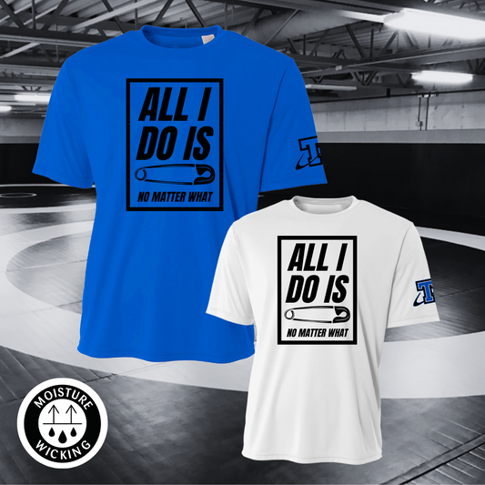 Jr. Titans Wrestling All I Do Is Pin Performance Adult & Youth T-Shirt