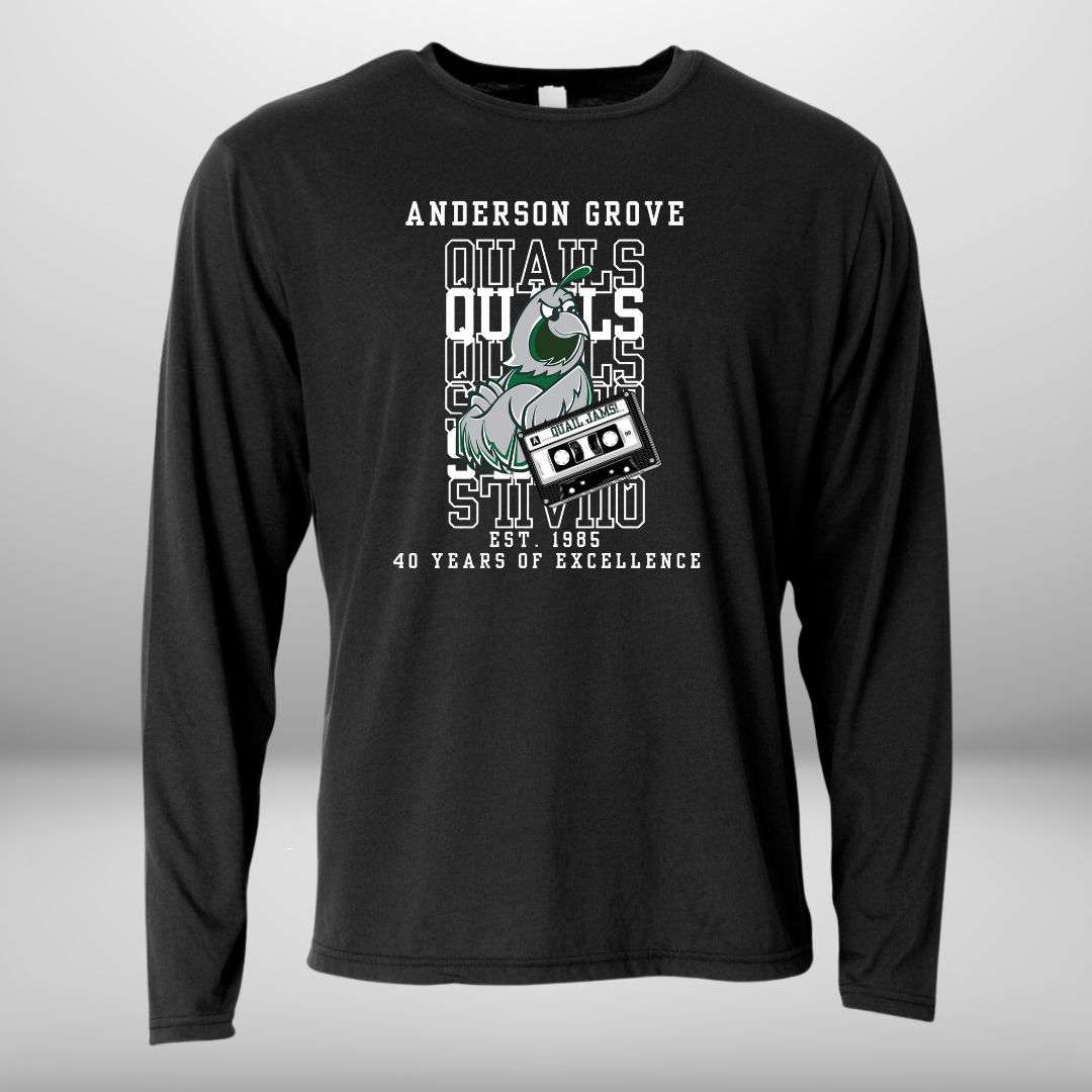 Anderson Grove Elementary School Long Sleeve Performance T-Shirt