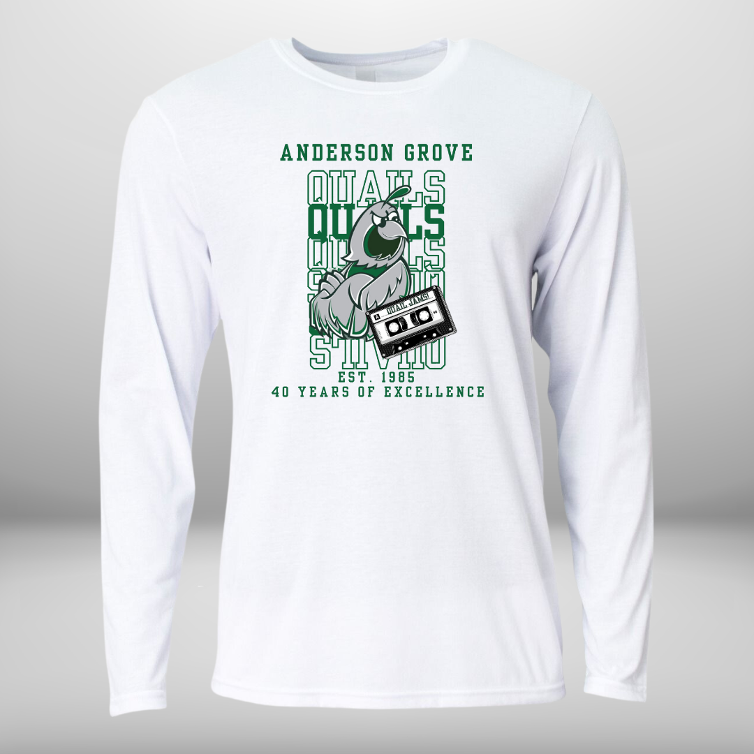 Anderson Grove Elementary School Long Sleeve Performance T-Shirt