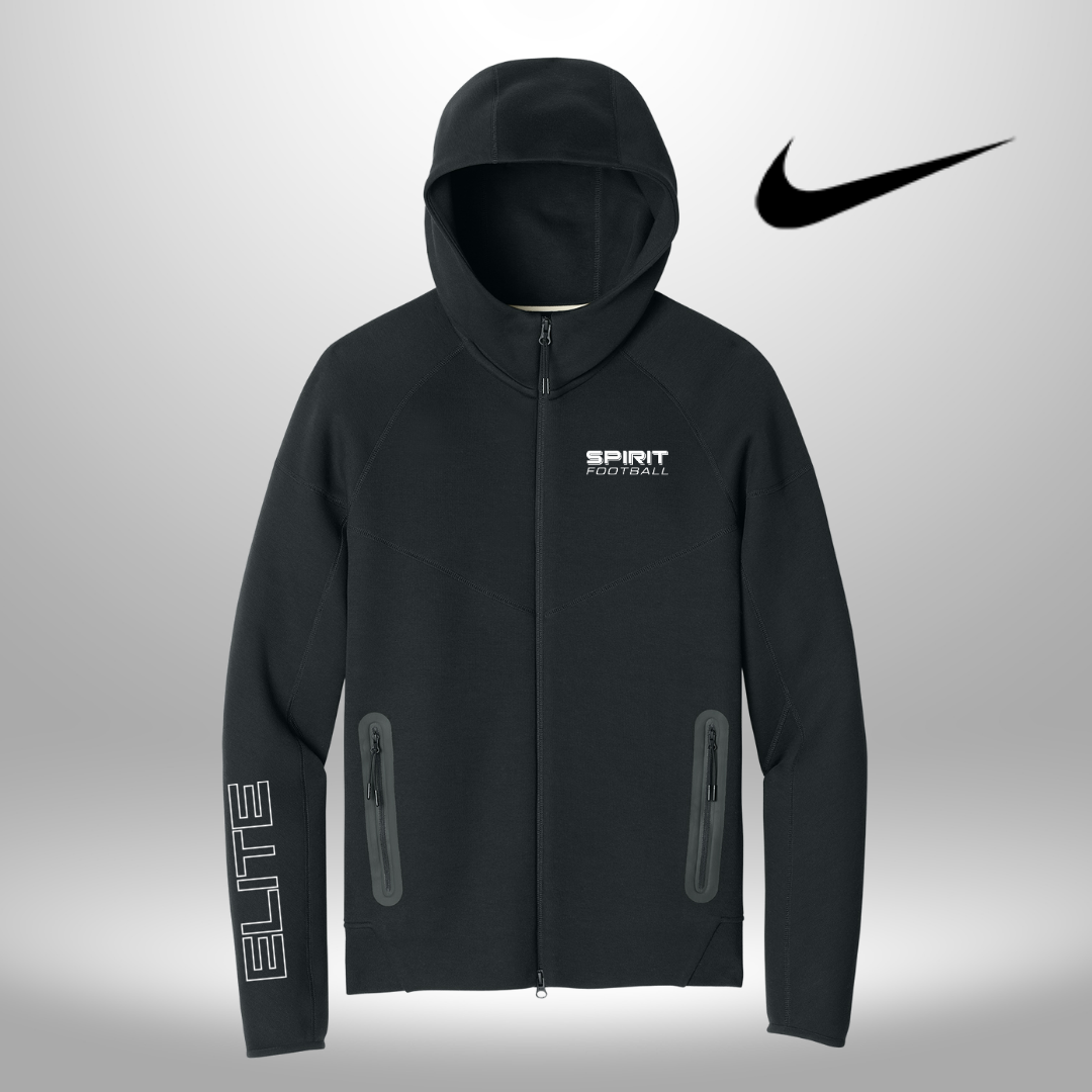 Spirit Football Nike Tech Fleece Full Zip Hoodie