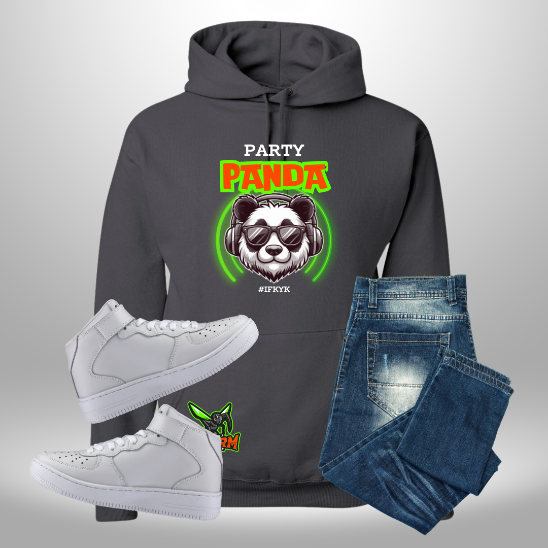 SPIRIT SWARM PARTY PANDA T-SHIRT & HOODIE