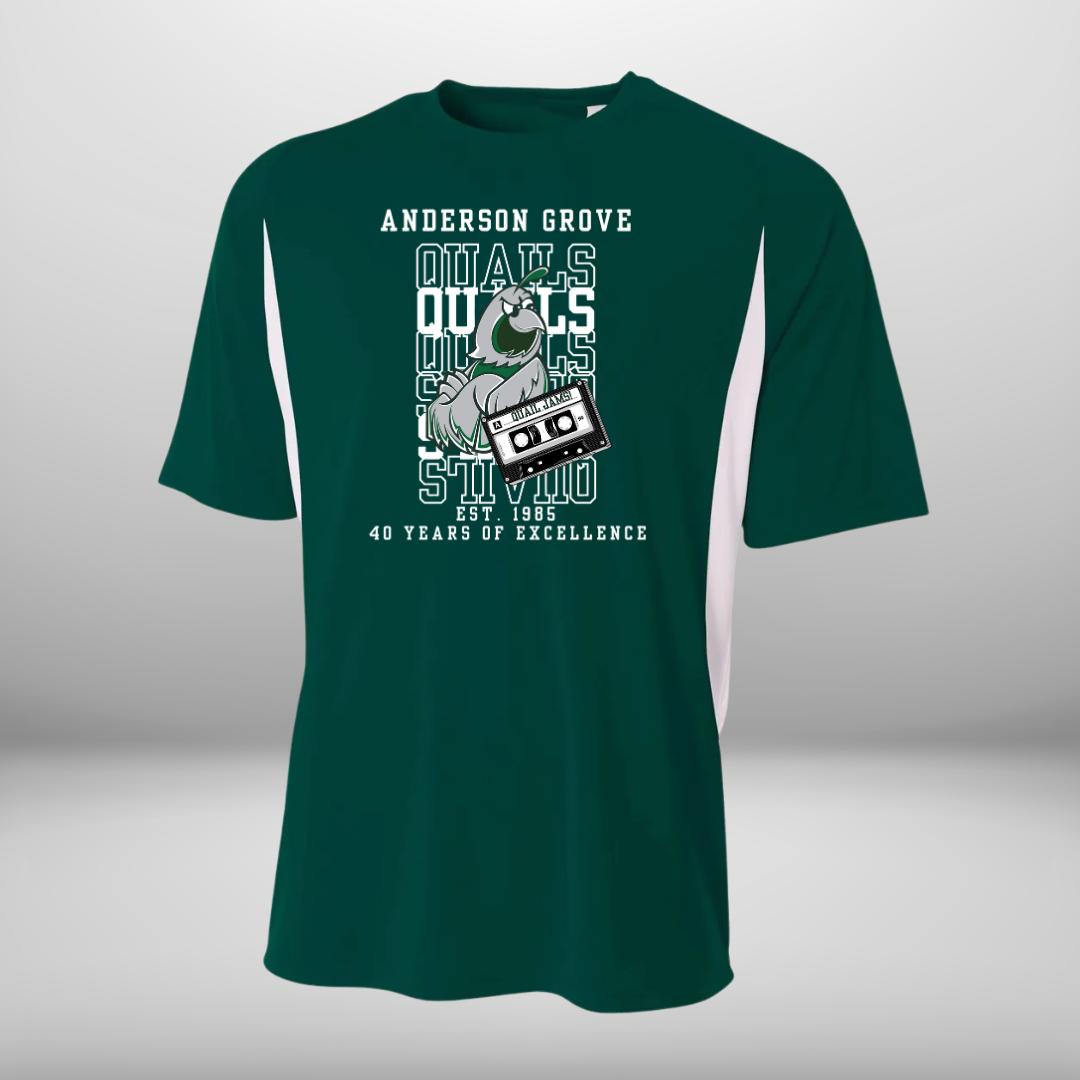 Anderson Grove Elementary School Performance Color Block T-Shirt