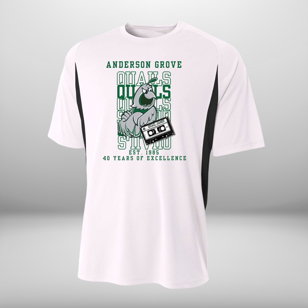 Anderson Grove Elementary School Performance Color Block T-Shirt