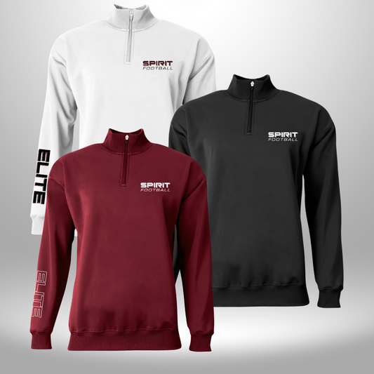 Spirit Football QTR Zip