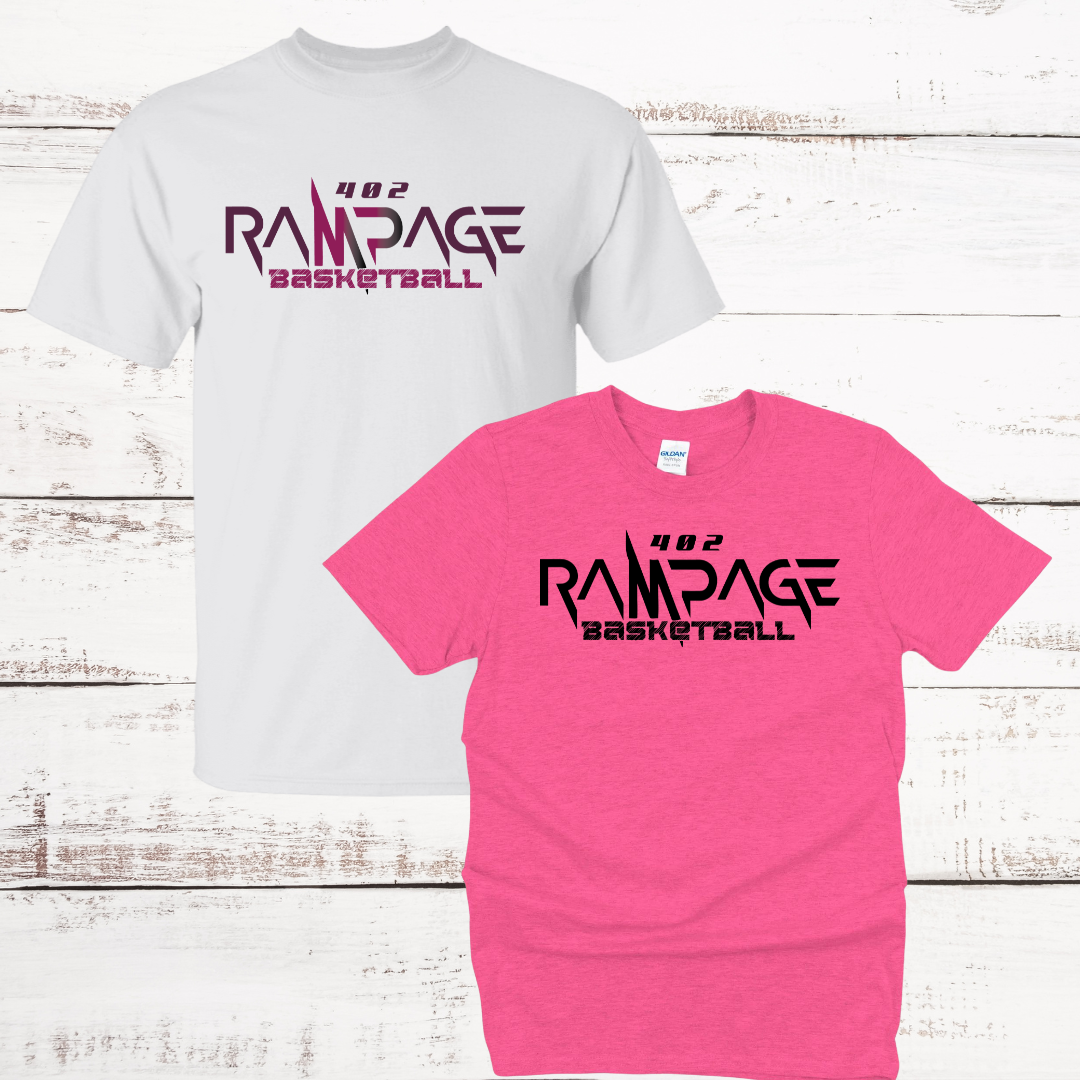 Rampage Basketball Logo T-Shirt