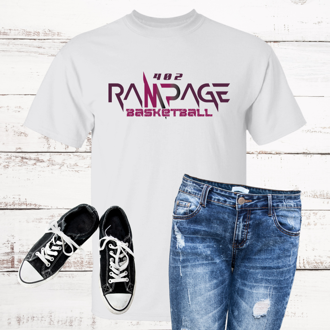 Rampage Basketball Logo T-Shirt