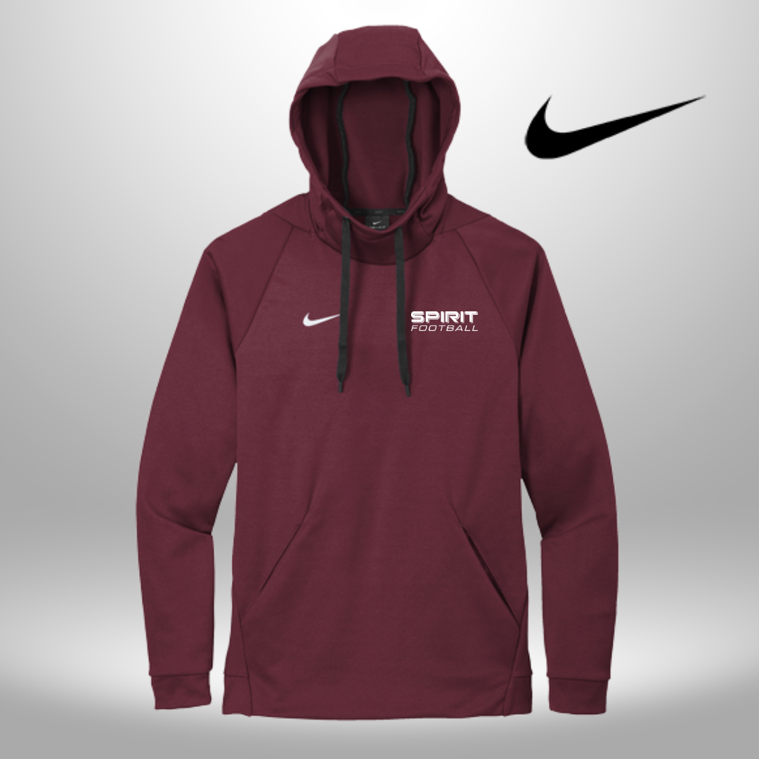 Spirit Football Nike Therma-FIT Pullover Fleece Adult Hoodie