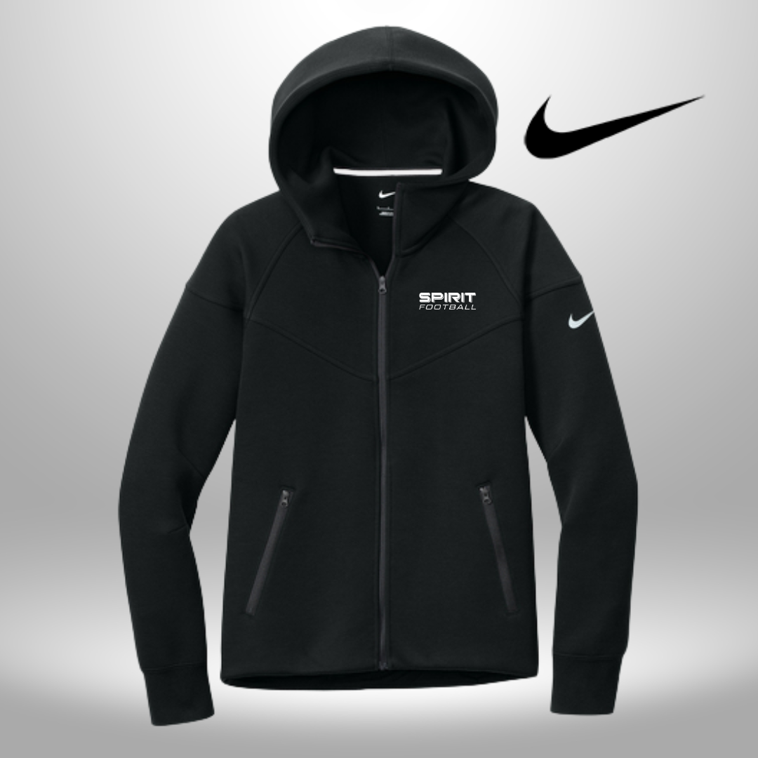 Spirit Football Nike Tech Fleece Full Zip Hoodie