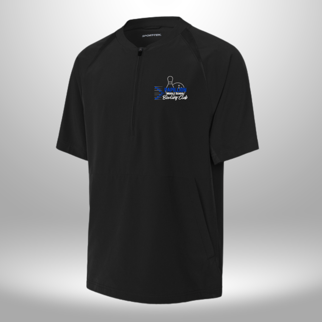 Papillion Middle School Bowling Coach Short Sleeve Jacket