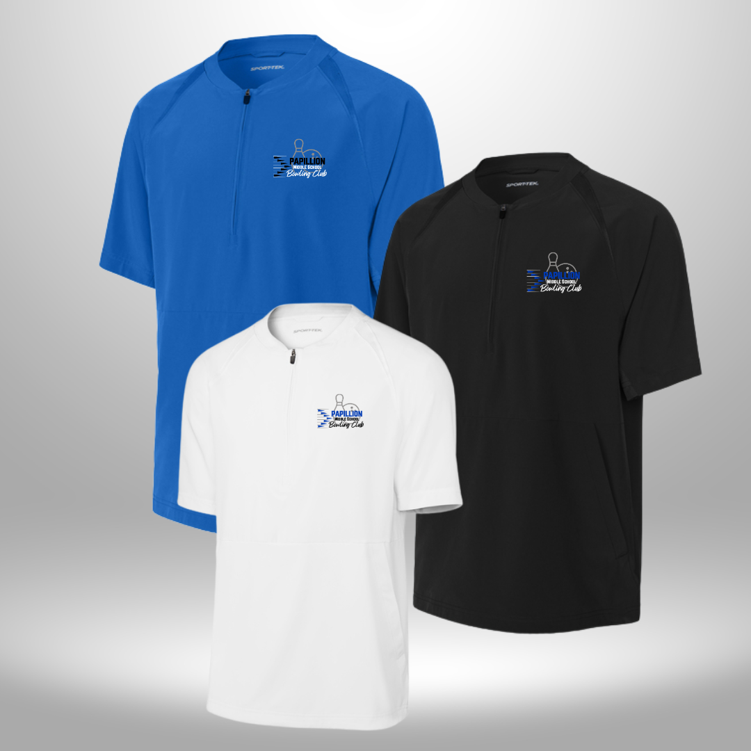 Papillion Middle School Bowling Coach Short Sleeve Jacket