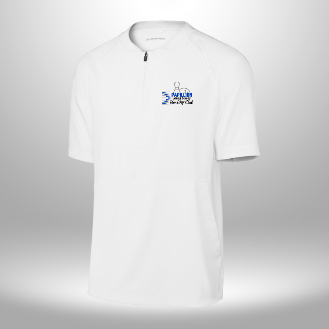 Papillion Middle School Bowling Coach Short Sleeve Jacket