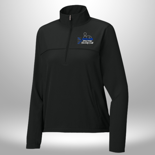 Papillion Middle School Bowling Women's Half Zip Jacket