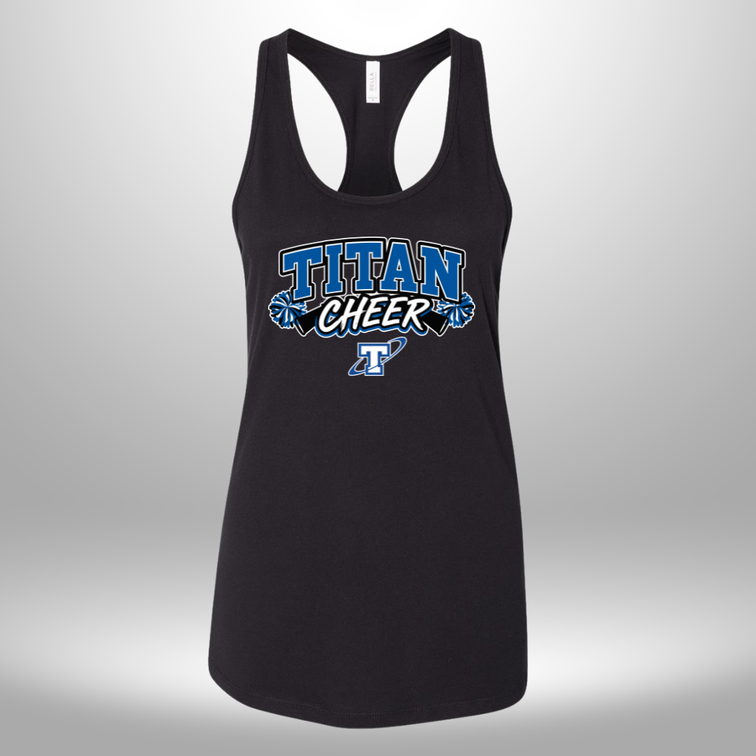 PAPILLION TITANS CHEER T-SHIRT, LONG SLEEVE T-SHIRT, SWEATSHIRT, OR HOODIE