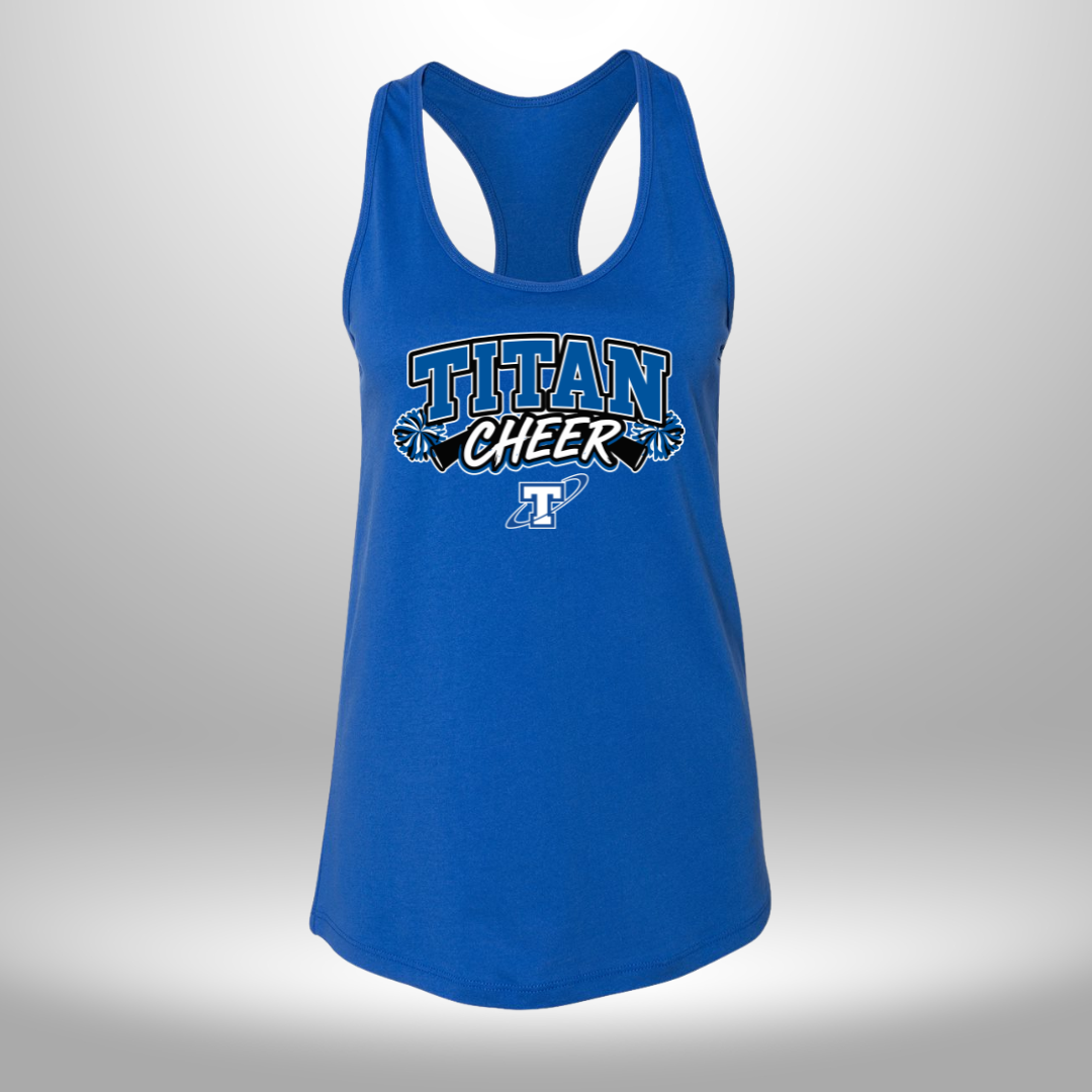 PAPILLION TITANS CHEER T-SHIRT, LONG SLEEVE T-SHIRT, SWEATSHIRT, OR HOODIE