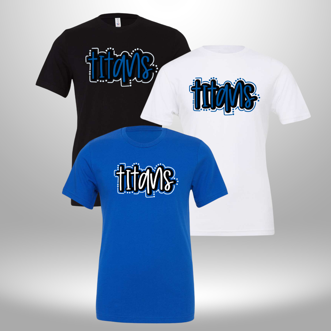 PAPILLION TITANS CUTE T-SHIRT, LONG SLEEVE T-SHIRT, SWEATSHIRT, OR HOODIE