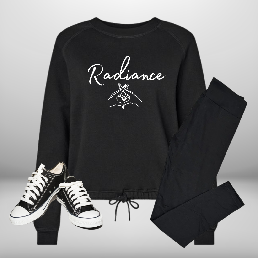 Radiance Show Choir Women's Tie Crew Neck Sweatshirt