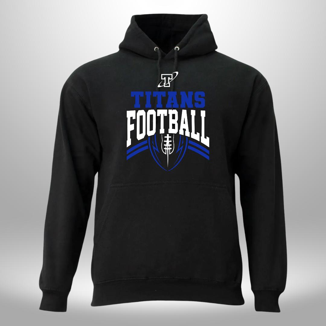TITANS FOOTBALL LONG SLEEVE HOODIE
