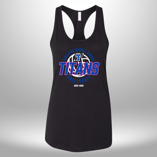 PAPILLION MIDDLE SCHOOL VOLLEYBALL WOMEN'S TANK TOP