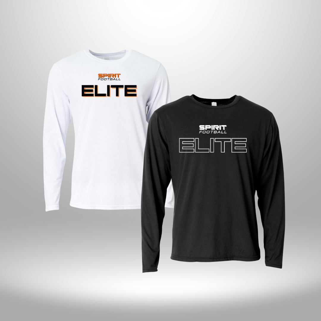 Spirit Football Elite Long Sleeve Performance T-Shirt