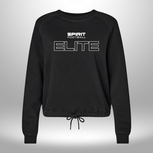 Spirit Football Elite Women's Crew Neck Sweatshirt With Tie