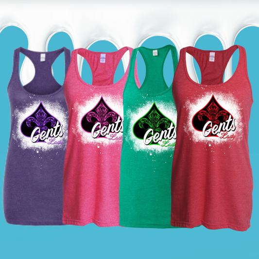 Gents Lady Bleached Tank Top
