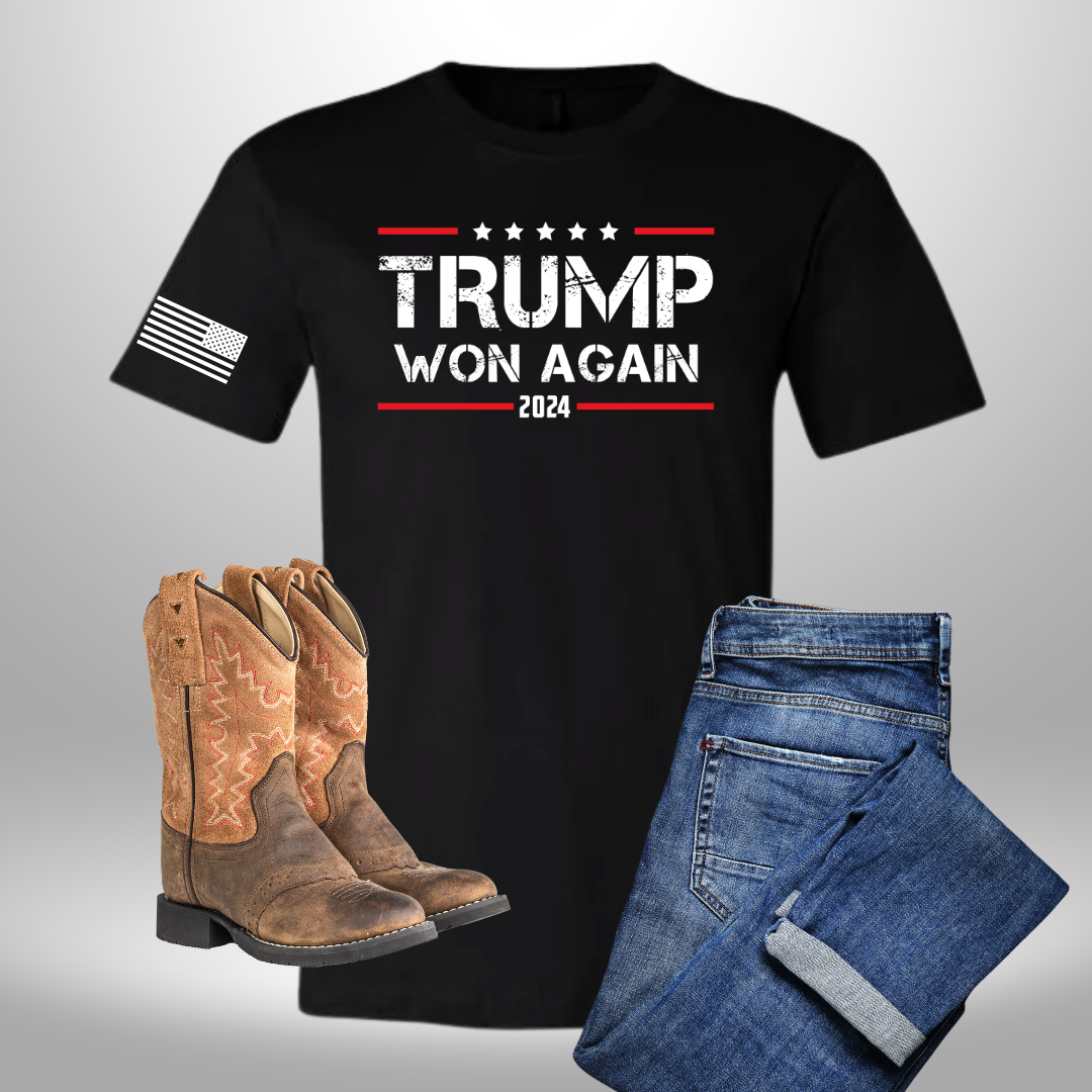 Donald Trump Won Again T-Shirt